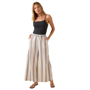 Outerknown Laylow Women's Pants - Salt Mariner Stripe