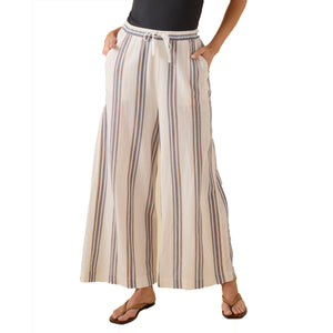 Outerknown Laylow Women's Pants - Salt Mariner Stripe
