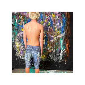 STEKO FUDO Men's Boardshorts - Black