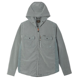 Dark Seas Albright UV Hooded Men's L/S Shirt - Storm