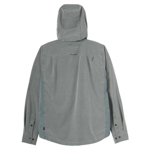 Dark Seas Albright UV Hooded Men's L/S Shirt - Storm