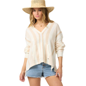 O'Neill Catamaran Relaxed Hooded Women's Sweatshirt - Tapioca