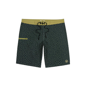Jetty Holyoke 19" Men's Boardshorts - Olive
