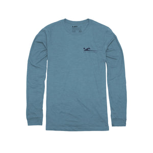 Jetty Grom Procession Youth Boy's L/S Shirt - Teal