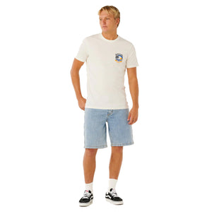 Rip Curl Matisse Desto Standard Men's S/S T-Shirt - Bone Haw