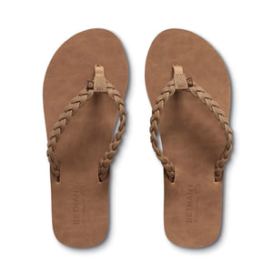 Cobian Bethany Braided Pacifica Women's Sandals - Tan