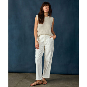 Outerknown Crescent Knit Women's Tank Top - Moonlight