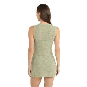 Rhythm Abby Knit Tank Women's Dress - Fern
