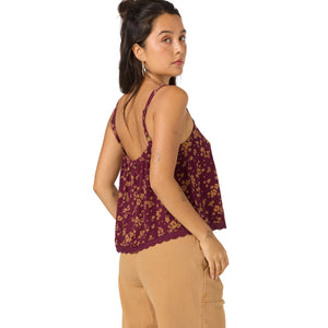 O'Neill Brynn Maya Floral Women's Tank - Fig