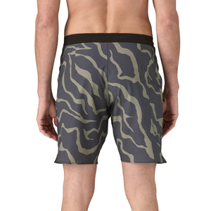 Patagonia Hydrolock Stitched 18" Men's Boardshorts - Camo Grey