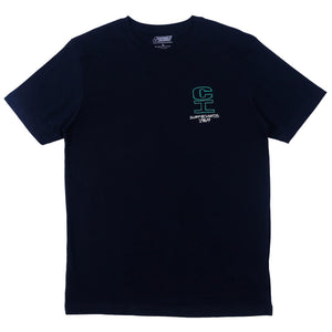 Channel Islands Merrick Circle Fire Youth Boy's S/S T-Shirt - Black/Teak