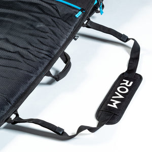 Roam Tech Plus Longboard Single Surfboard Bag - Grey/Black