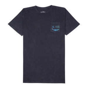 Drifter Surf Tropicool Pocket Men's S/S T-Shirt - Charcoal Stone Washed