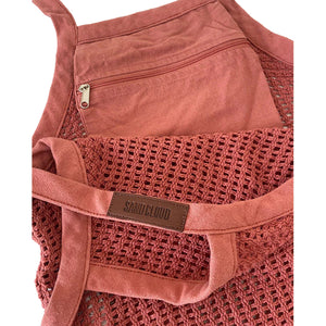 Sand Cloud Net Market Bag - Terracotta