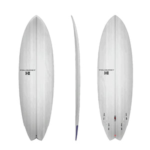 Thunderbolt HIBT 3+3 6'6 Surfboard - FCS II