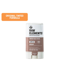 Raw Elements SPF 30 Tinted Face Stick Sunscreen - Bronze