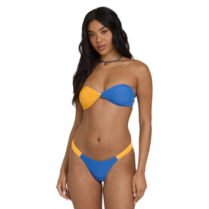 Billabong Tanline Sunni Scrunch Women's Bikini Bottoms - True Blue