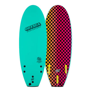 Catch Surf Odysea Stump 5'0 Thruster Soft Surfboard - Turquoise