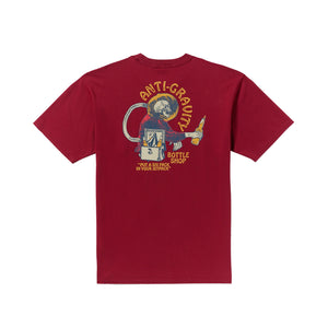 Volcom Anti Gravity Men's S/S T-Shirt - Pepper Red