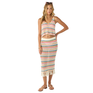 O'Neill Ryan Stripe Women's Tank - Vanilla