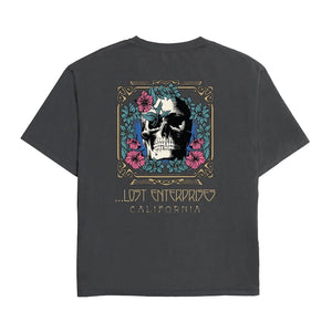 Lost Gratitude Boxy Men's S/S T-Shirt - Vintage Black