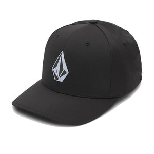 Volcom Stone Tech Flexfit Delta Men's Hat - Black