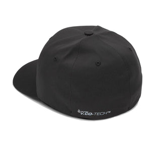 Volcom Stone Tech Flexfit Delta Men's Hat - Black