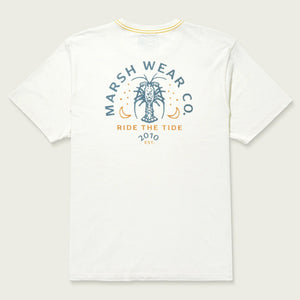 Marsh Wear Spiny Men's S/S T-Shirt - Vintage White Heather