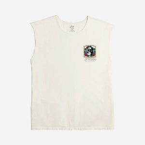 Lost Gratitude Cut Off Men's S/S Shirt - Vintage White