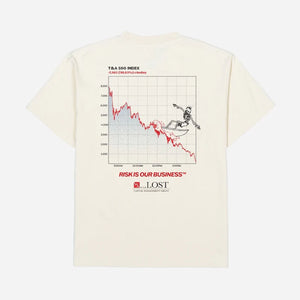 Lost Capital Management Boxy Men's T-Shirt - Vintage White