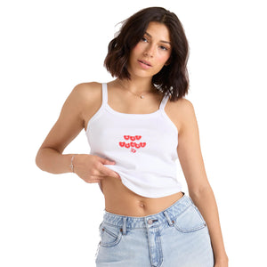 Volcom Trippin Women's Tank Top - White