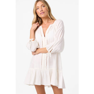 O'Neill Lou Mini Cover-Up Women's Dress - White