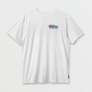 Quiksilver Freedom Pin Up Men's S/S T-Shirt - White