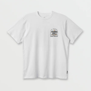 Quiksilver Simple Pleasures Men's S/S T-Shirt - White