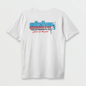 Quiksilver Freedom Pin Up Men's S/S T-Shirt - White
