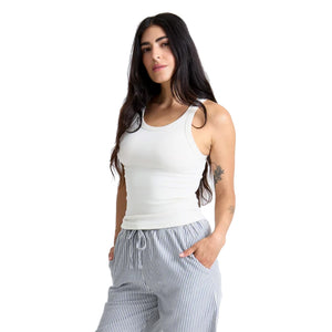 Roark Wind Worn Women's Tank Top - Bone