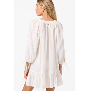 O'Neill Lou Mini Cover-Up Women's Dress - White