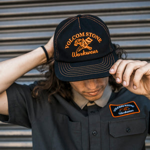 Volcom Fundamentals Work Men's Hat - Gloss Black