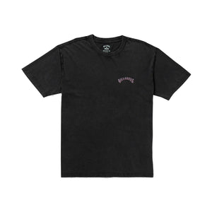 Billabong Decal Regular Wave Wash Men's S/S T-Shirt - Washed Black