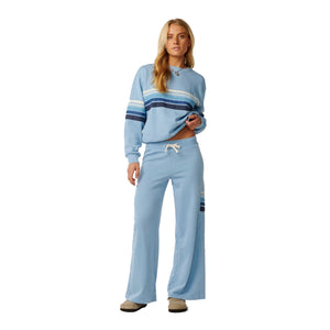 Rip Curl Surf Revival Wide Leg Women's Sweatpants - Washed Blue
