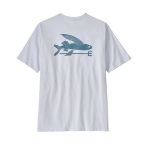 Patagonia Flying Fish Responsibili-Tee® Men's S/S T-Shirt - White