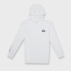 Quiksilver Everyday UPF 50 Hooded Men's L/S Surf Shirt - White