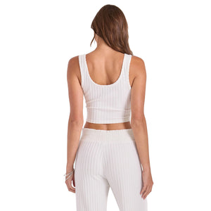 Volcom Lounge Bra Women's Tank - Star White