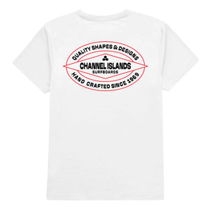 Channel Islands Folsome Men's S/S T-Shirt - White