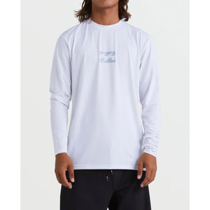 Billabong All Day Wave Loose-Fit Men's L/S Sun Shirt - White