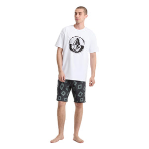 Volcom Circle Split Men's S/S T-Shirt - White