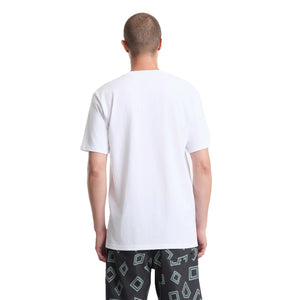 Volcom Circle Split Men's S/S T-Shirt - White