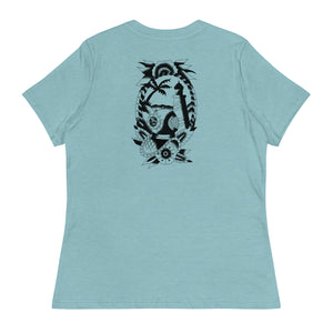 Surf Station x Darby Moore Sailor Tat Black Women's Relaxed T-Shirt
