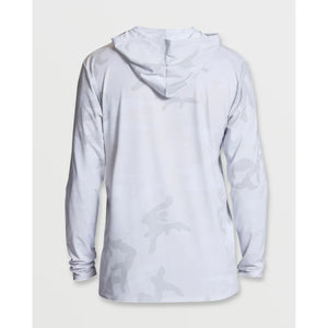 Billabong Arch Mesh Hooded Men's L/S Sun Shirt - Wood Camo