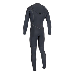 O'Neill Hyperfreak Fire 4/3mm Men's Chest Zip Fullsuit Wetsuit - Black